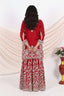Heavy Embroidered  Sharara Set