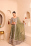 Heavy Embroidered Georgette Lehenga with Blouse