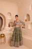Heavy Embroidered Georgette Lehenga with Blouse