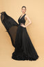 Cutdana Embroidered Backless Gown