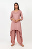 A-Line Kurti With Dhoti Pants