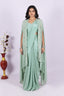 Drape Saree with Sequinned Cape