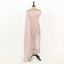 Pink color Unstitched Tissue Suit