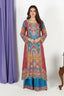 Multi-Color Printed Ethnic Suit Set with Dupatta