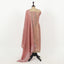 Pastel pink Color Unstitched Tissue suit