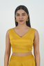 Mustard Color Kaftan With Plazzo