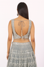 Grey Color Embroidered Lehenga