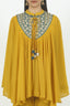 Mustard Color Kaftan With Plazzo