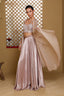Sharara Set with Sequined Bustier