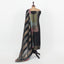 Black Blue Unstitched Dola Silk Suit