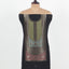 Black Blue Unstitched Dola Silk Suit