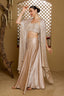 Sharara Set with Sequined Bustier