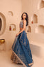 Heavy Embroidered Georgette Lehenga with Blouse