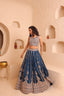 Heavy Embroidered Georgette Lehenga with Blouse