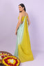 Crop Top Sharara Set With Cape