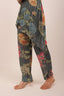 Anchor Grey Floral Print Foil Stripe Cord Set