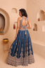 Heavy Embroidered Georgette Lehenga with Blouse