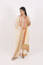 A-Line Style Printed With Shell Details Kurti Set