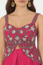 Rani Embroidered Drape Saree