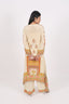 A-Line Style Printed With Shell Details Kurti Set