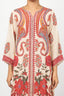 Beige Color Printed Stitched Kurta Set