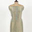 Sea Green Color Unstitched Organza Suit
