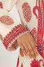 Beige Color Printed Stitched Kurta Set