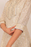 Beige Color Heavy Embroidered Stitched Sharara Set