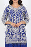 Sharara Set with Silver Thread Embroidery