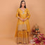 Yellow Color Stitched Sharara Set