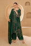 Embroidered Suit Set with Dupatta
