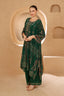 Embroidered Suit Set with Dupatta