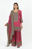 Rani color Printed Sharara Set