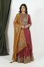 Embroidered Sharara Set with Dupatta
