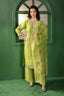 Silk Kurta Set with Embellished Dupatta