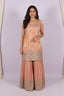 Sequin Embroidered Sharara Set