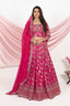 Banarasi Silk Lehenga with Zari Weaving