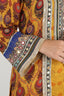 Mustard Printed Kurta Sharara Set with Embellished Dupatta