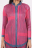 Rani Pink Stitched Pleated Cord-Set