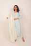 Thread Embroidery Chanderi Suit Set