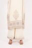 Cream Color Heavy Embroidered Stitched Palazzo Set