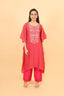 Sequins Thread Embroidery Work Kaftan Set