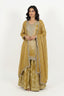 Brocade Sharara with Embroidered Detailing