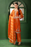 Silk Kurta Set with Embellished Dupatta