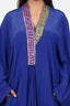 Purple Color Stitched Kaftan