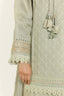 Sea Green Color Stitched Plazo Set