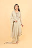 Heavy Thread Embroidery Straight Kurti Set