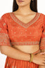 Orange Color Lehenga Choli