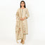 Beige Color Unstitched Linen Suit