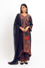 Navy Color Printed Stitched Kurta Set